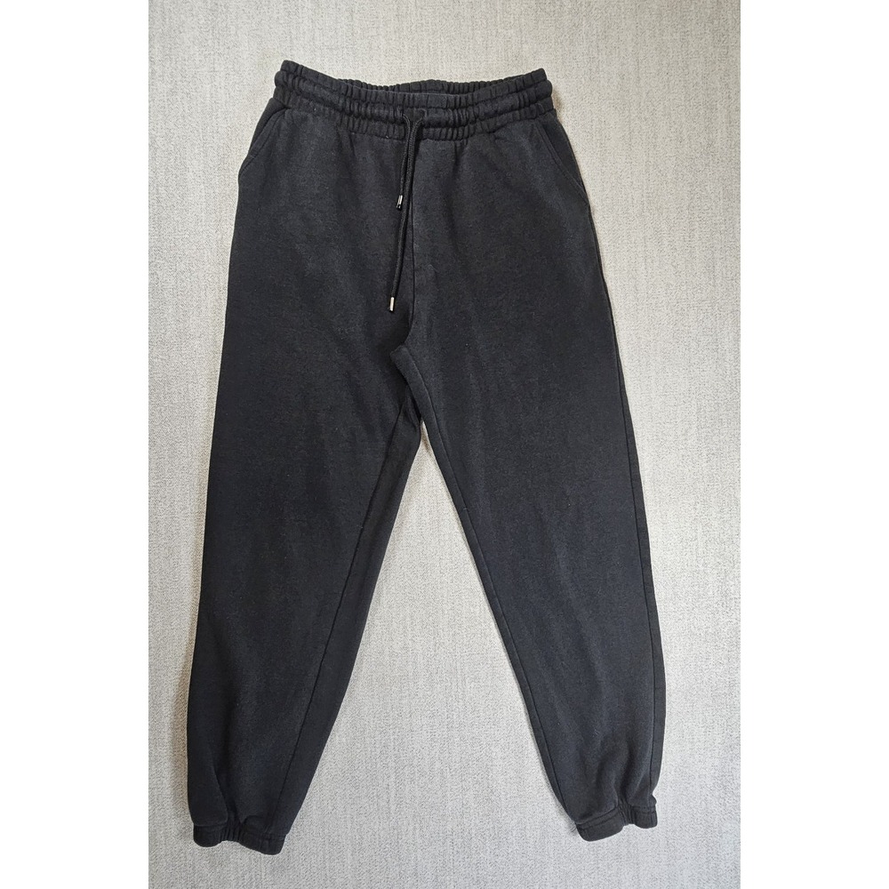 Forever 21 Women' Black‎ Sweatspants Jogger Drawstring Comfy Size Medium